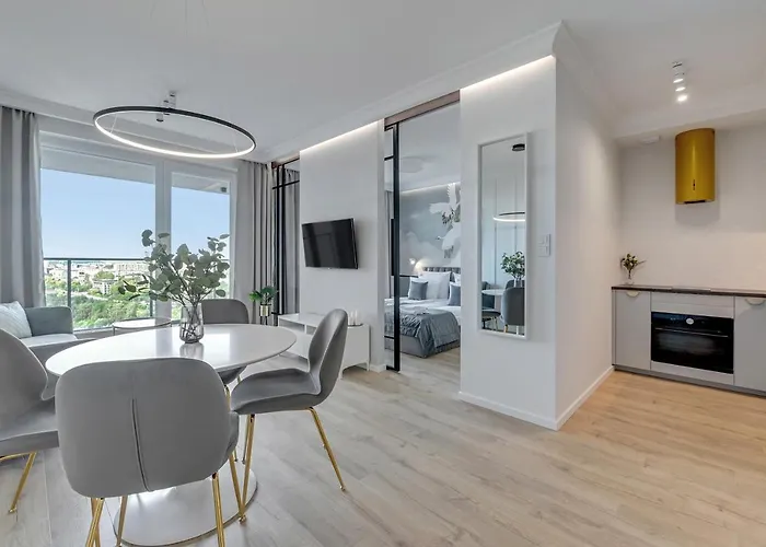 Gdynia Modern Tower & City View By Downtown Apartments