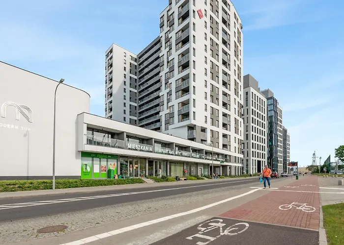 Gdynia Modern Tower & City View By Downtown Apartments